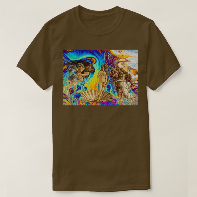 Venus psychedelic 2 t shirt (Design framsida)
