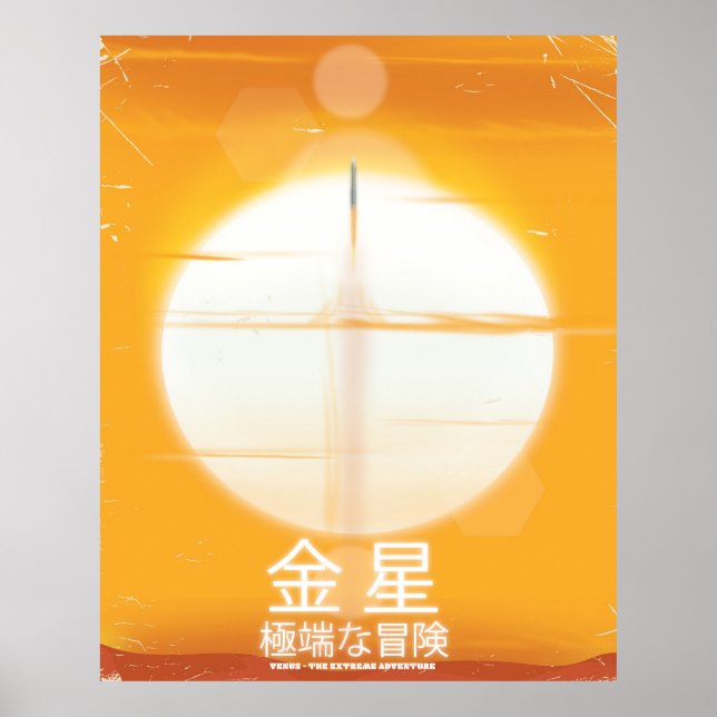 Venus - Reseaffischen Extreme Äventyr Poster (Framsidan)