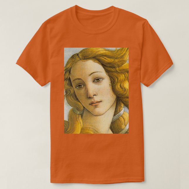 Venus Sandro Botticelli 10 T Shirt (Design framsida)