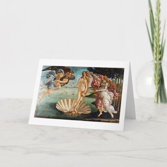 Venus, Sandro Botticelli, 1485 Kort (Framsida)
