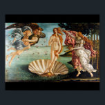 Venus, Sandro Botticelli, 1485 Poster<br><div class="desc">*Du kan anpassa bakgrunden till färg och texten i det här objektet fritt genom att "Redigera design". Sandro Botticelli (1445-17 maj, 1510) var en italiensk målare på Renaissancen Tidigt. Han var medlem i Florentine School under Lorenzo de'Medicis beskydd, en rörelse som Giorgio Vasari mindre än hundra år senare skulle karakterisera...</div>