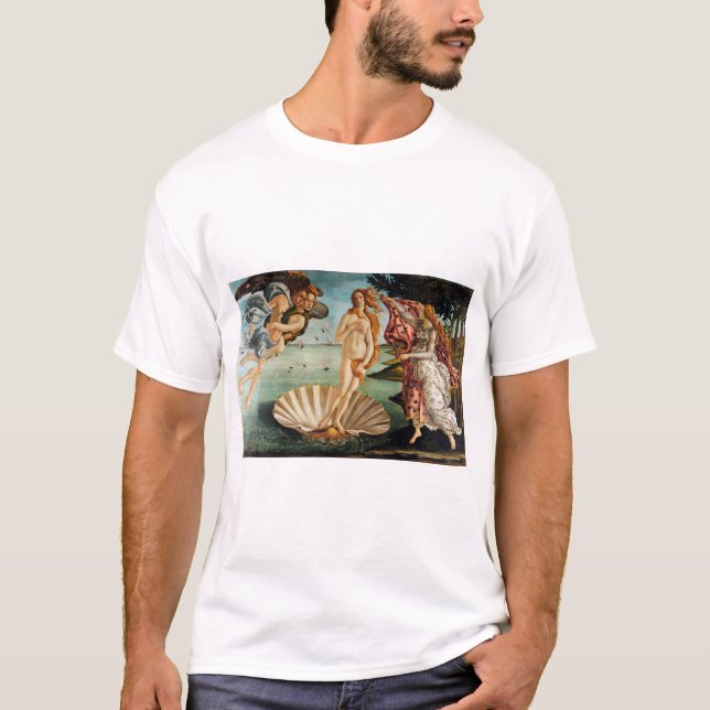 Venus, Sandro Botticelli, 1485 T Shirt (Framsida)