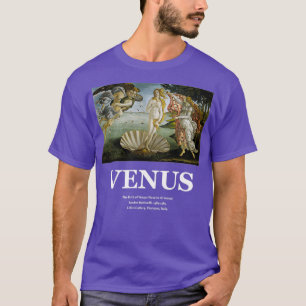 Venus Sandro Botticelli 6 T Shirt