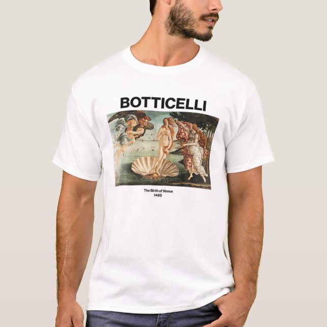 Venus, Sandro Botticelli - Berömd Pai T Shirt (Framsida)
