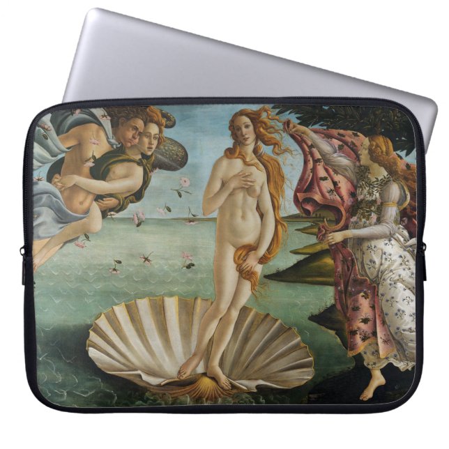 Venus Sandro Botticelli Laptop Sleeve (Framsidan)