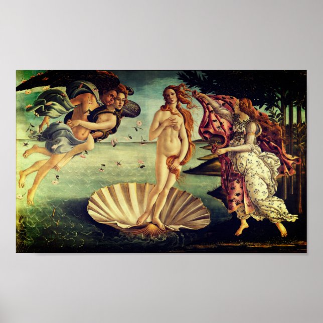 Venus-Sandro Botticelli Poster (Framsidan)