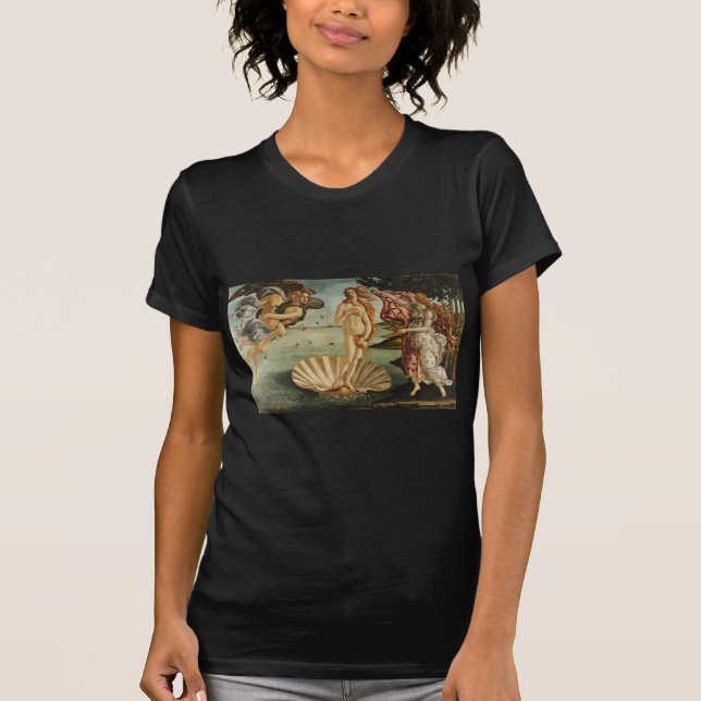 Venus-Sandro Botticelli Tee Shirt (Framsida)