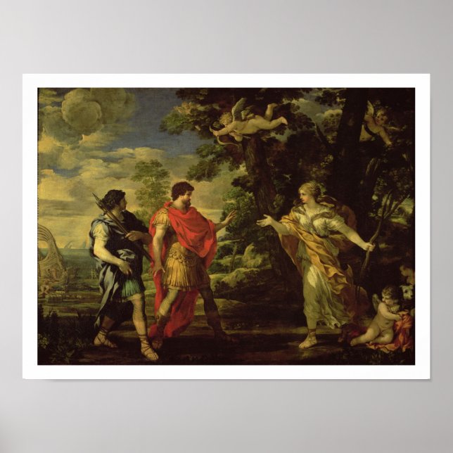 Venus som förekommer i Aeneas som Huntress, c.1635 Poster (Framsidan)