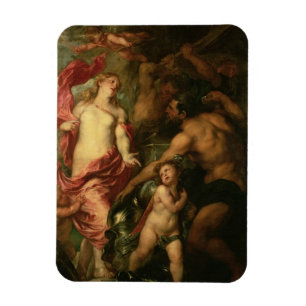Venus som frågar Vulcan för pansaret av Aeneas Magnet