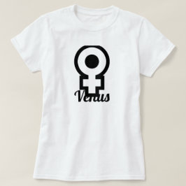 Venus symbol t shirt
