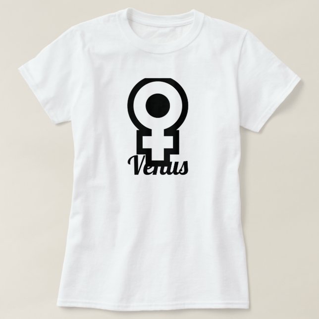 Venus symbol t shirt (Design framsida)