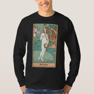Venus Tarot Card Birth of Venus Graphic T Shirt