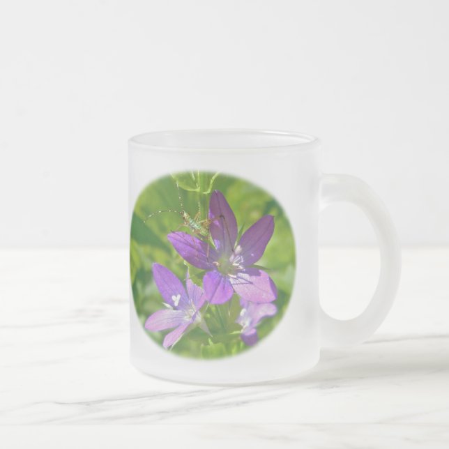 Venus Tittar Glass Wildblomma Frostad Glasmugg (Höger)