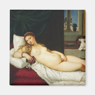Venus Urbino av Titian Magnet