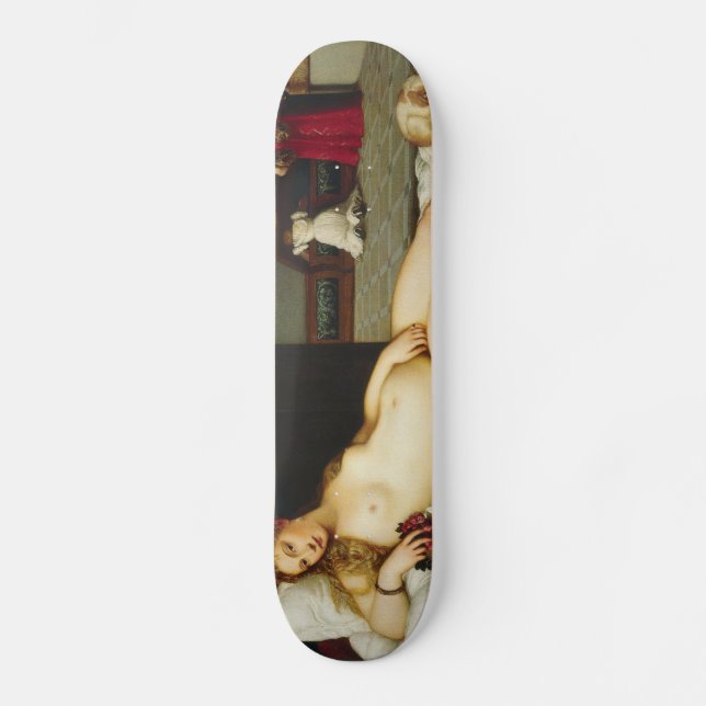Venus Urbino av Titian Old School Skateboard Bräda 21,6 Cm (Framsida)