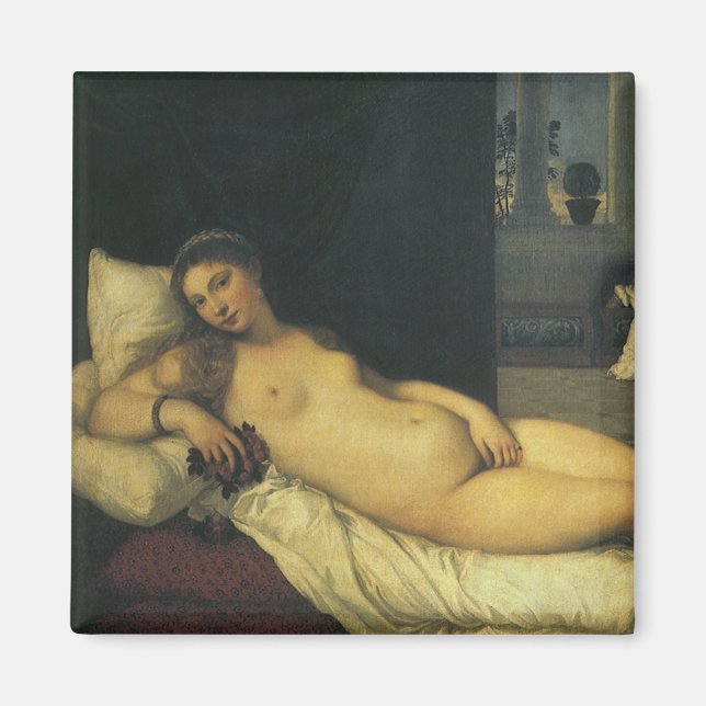 Venus Urbino från Titian, Renaissance Art Magnet (Framsidan)