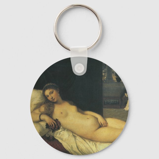 Venus Urbino från Titian, Renaissance Art Nyckelring (Framsida)