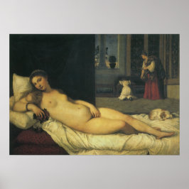 Venus Urbino från Titian, Renaissance Art Poster