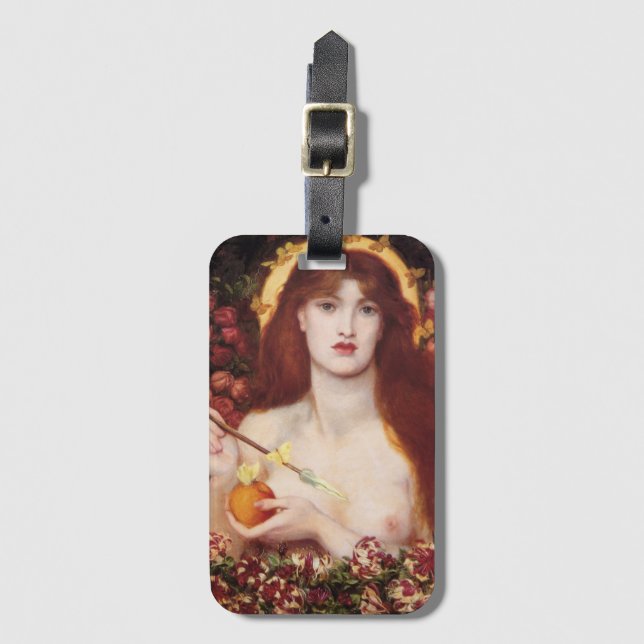 Venus Verticordia (av Dante Gabriel Rossetti) Bagagebricka (Framsida vertikal)