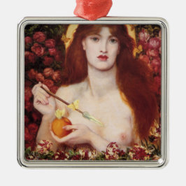 Venus Verticordia (av Dante Gabriel Rossetti) Julgransprydnad Metall