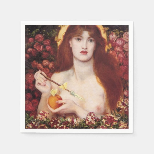 Venus Verticordia (av Dante Gabriel Rossetti) Pappersservett (Framsidan)