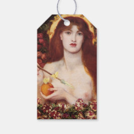Venus Verticordia (av Dante Gabriel Rossetti) Presentetikett