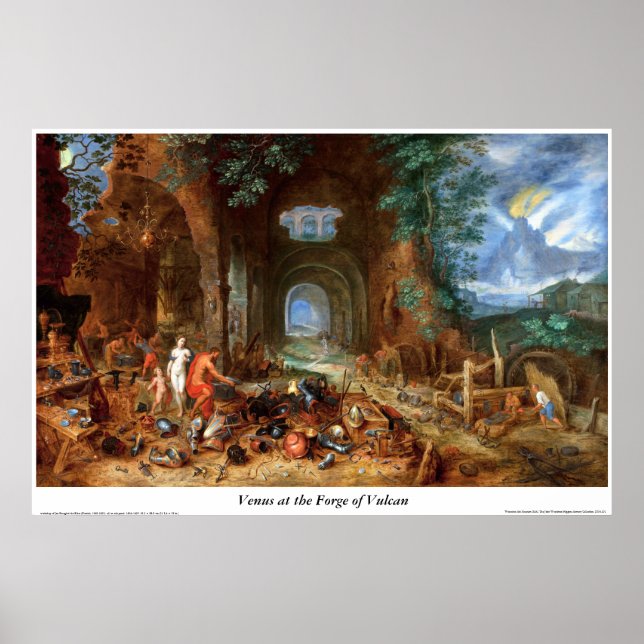 Venus vid VulkanForge Poster (Framsidan)