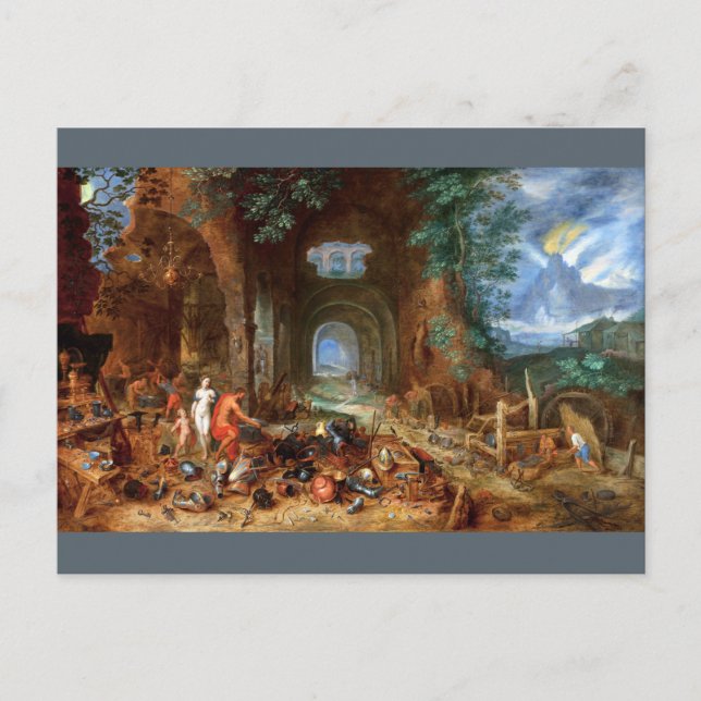 Venus vid VulkanForge Vykort (Framsida)