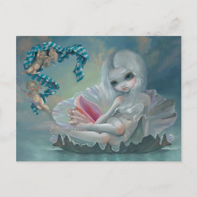 "Venus with Cherubs" vykort (Framsida)