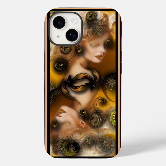 "Venus with Creation" Apple iPhone 14 Fodral (Baksida)