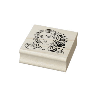 Venus - Wood Art Frimärke Stämpel