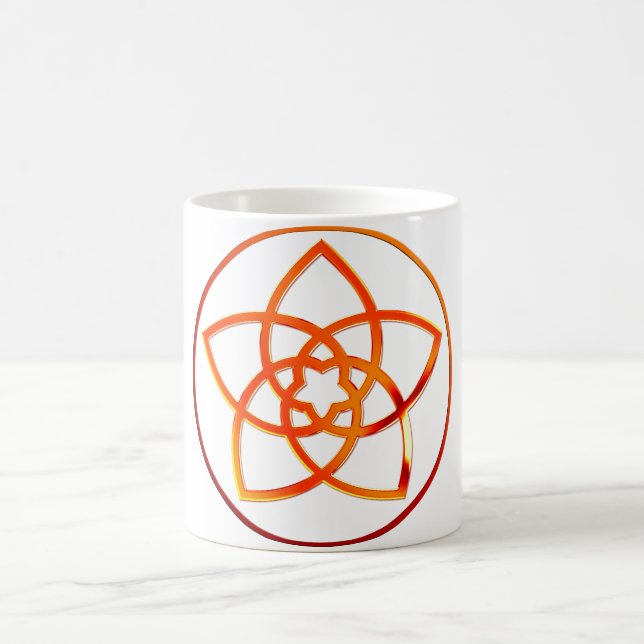 Venusblume/Venus Flower RED Kaffemugg (Center)