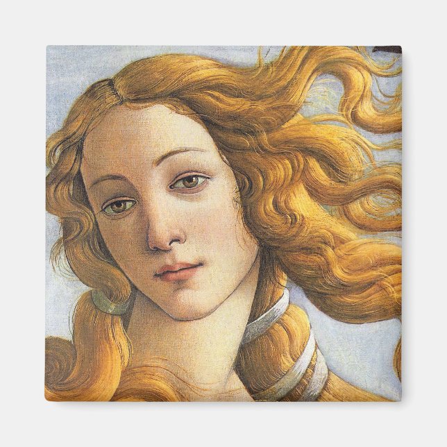 Venusdetaljens födelse, Botticelli Magnet (Framsidan)