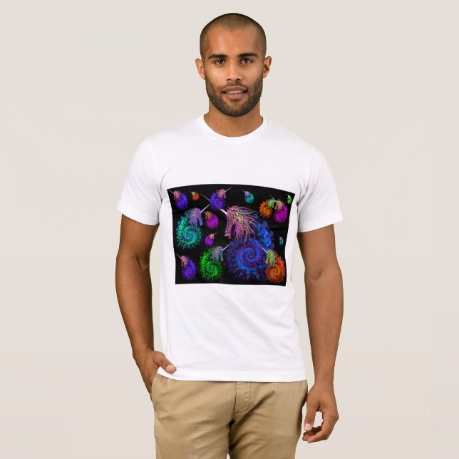 'Venusian hav Unicrons Tee Shirt (Hel framsida)
