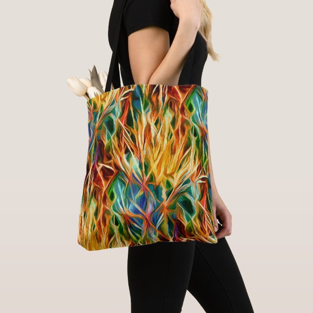 Venusisk Flora Tygkasse (Närbild)