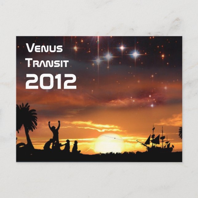 Venuspassagen 2012 vykort (Framsida)