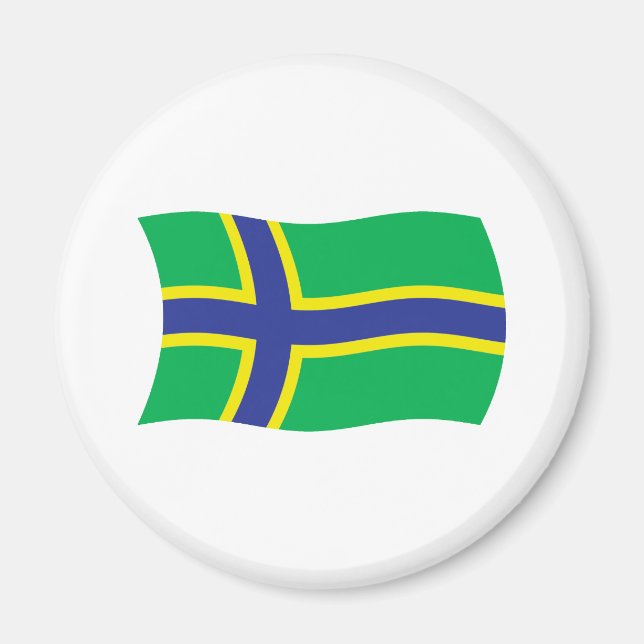 Vepsernas flagga Magnet (Framsidan)