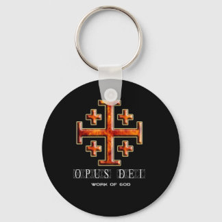 Ver 3 - Jerusalem Kor - Opus Dei - Black Back Nyckelring