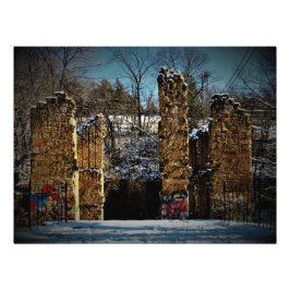 ’Ver-Mill Ruins’ Fototryck