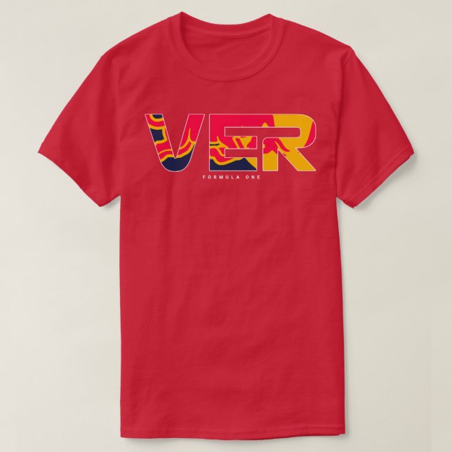 VER Verstappen Champion T Shirt (Design framsida)