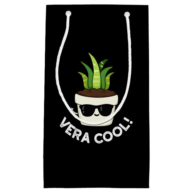 Vera Coola Funny Aloe Vera Pun Mörk BG (Framsidan)