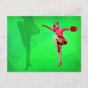 Vera-Ellen och hennes ben vykort