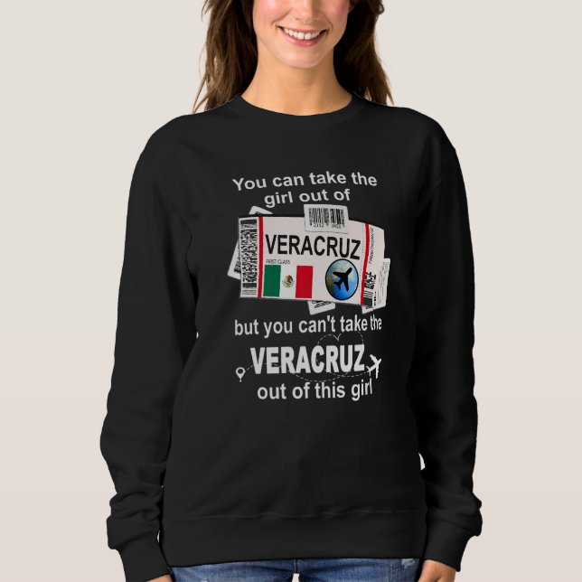 Veracruz Boarding Pass  Veracruz Girl  Veracruz T Shirt (Framsida)