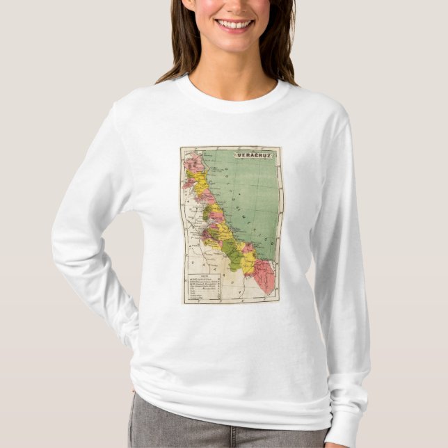 Veracruz Mexico T Shirt (Framsida)