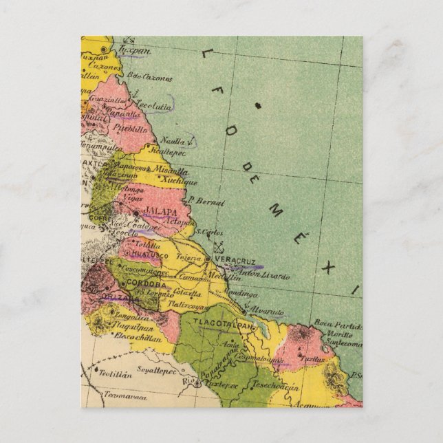 Veracruz, Mexiko Vykort (Framsida)