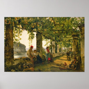Verandah med tvinnade vinstockar, 1828 poster