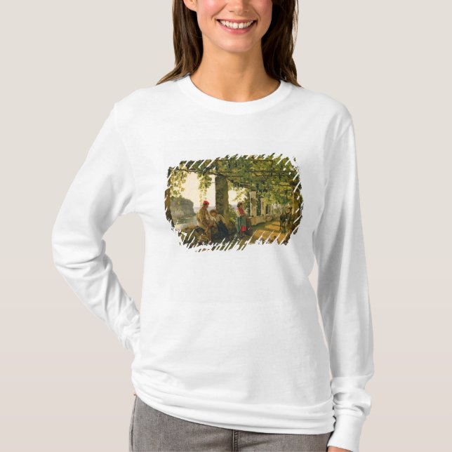 Verandah med vridna vines, 1828 tee (Framsida)