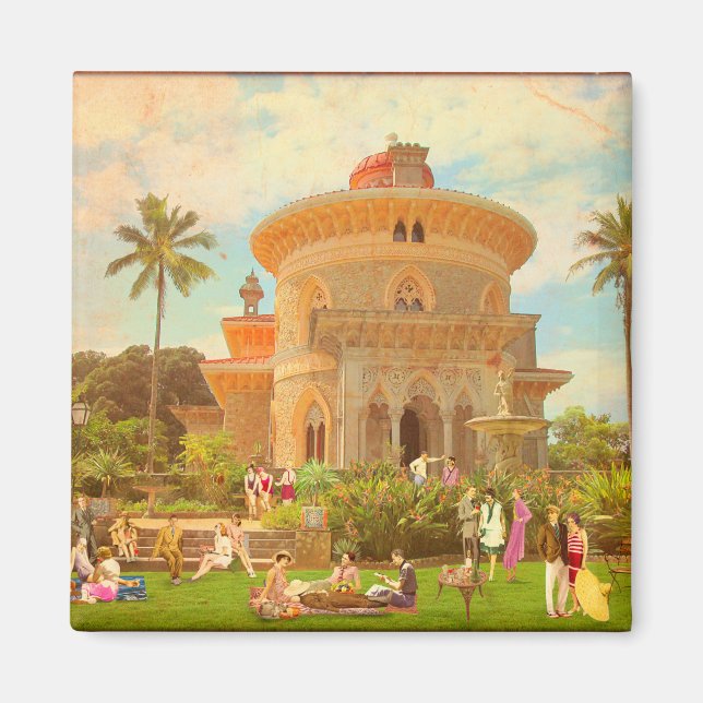 Verão de 1934 em Monserrate (Sintra - Portugal) Magnet (Framsidan)