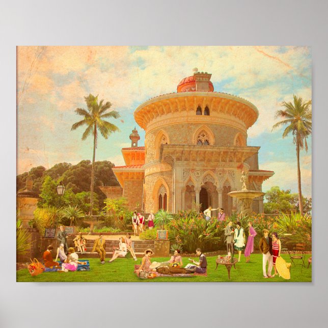 Verão de 1934 em Monserrate (Sintra - Portugal) Poster (Framsidan)
