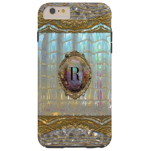Veraspeece Sweet Baroque Monogram Plus Case-Mate iPhone Skal (Baksidan)